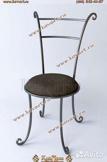 Стул садовый кованый. Art: B191