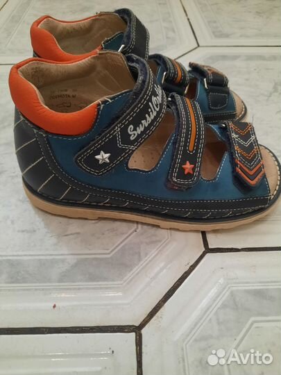 Сандалии ортопедические для мальчиков 28 размер