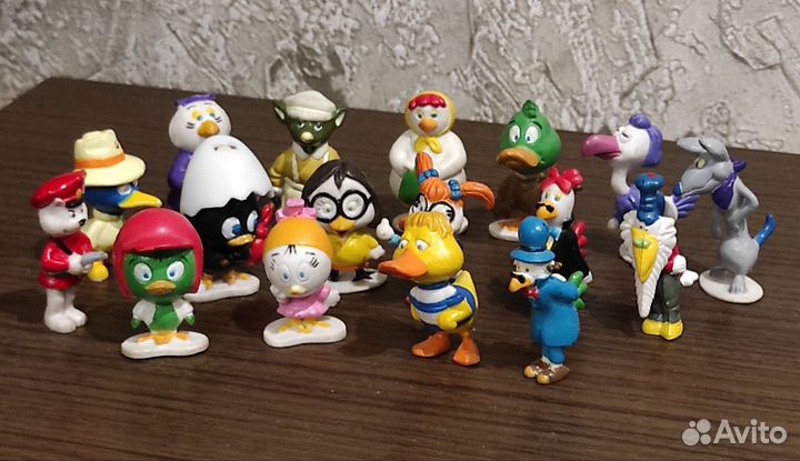 Игрушки из киндера сюрприза 90-х годов