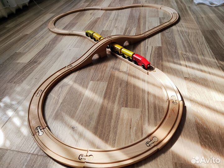 Деревянная железная дорога IKEA