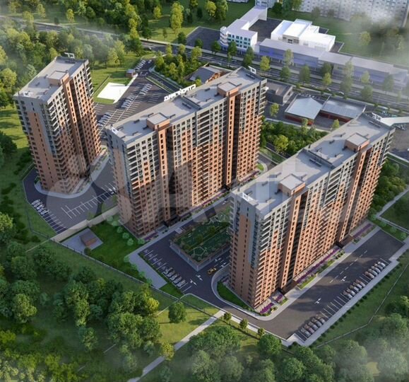 2-к. квартира, 56,1 м², 19/19 эт.