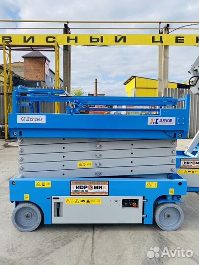 Аренда ножничных подъемников 8-16 м электрических