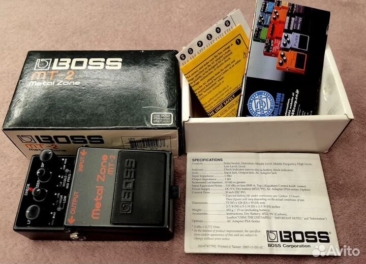 Гитарная педаль boss