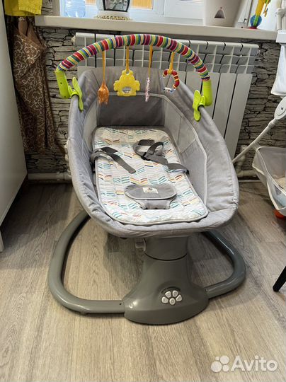 Электрокачеля шезлонг mastela