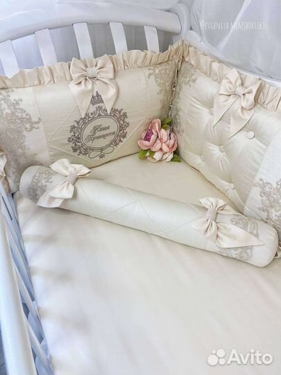 Бортики в кроватку