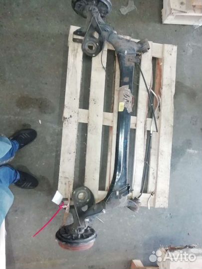 Балка skoda fabia (варианты)