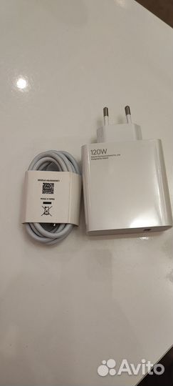 Зарядка Xiaomi 120w оригинал