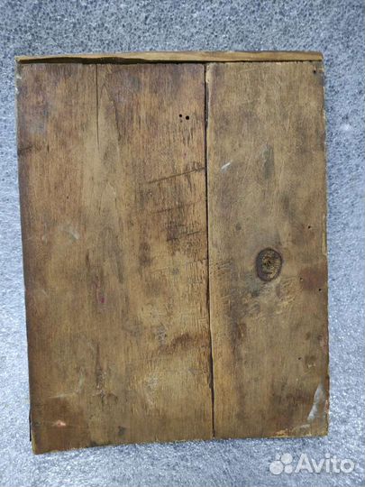 Старинная икона Александр Невский 19 век