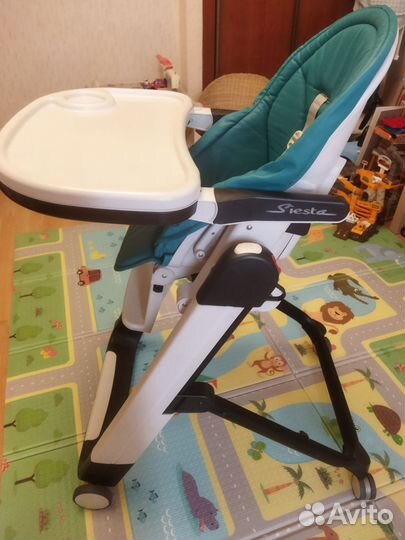 Стул для кормления peg perego siesta