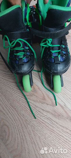 Роликовые коньки детские раздвижные