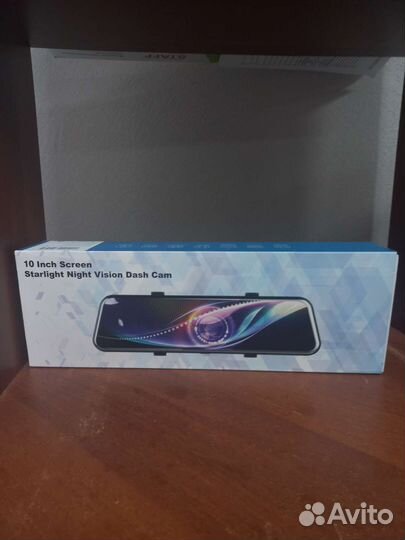 Видеорегистратор зеркало с камерой заднего вида