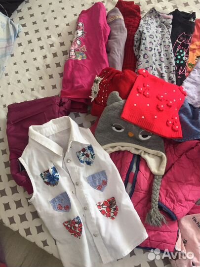 Вещи пакетом на девочку