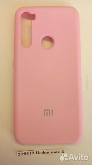 Чехол-накладка Redmi note 8 210412