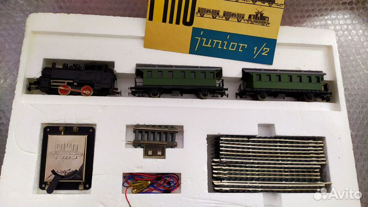 Детская железная дорога piko junior 1/2 гдр