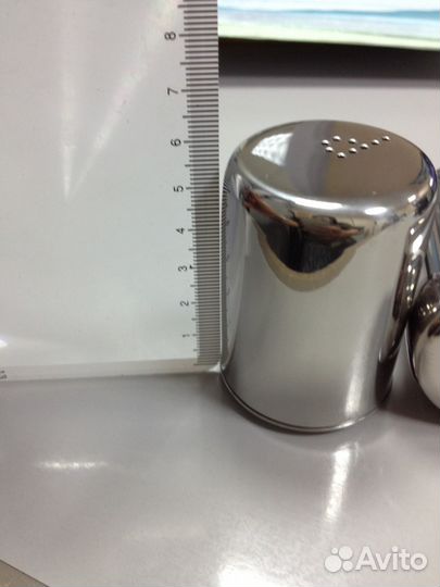 Солонка и перечница.Металл. (Zepter)