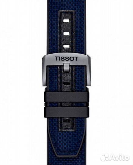 Черный каучуковый ремешок Tissot T603044210