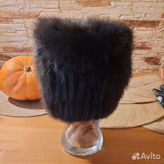 Шапка норковая