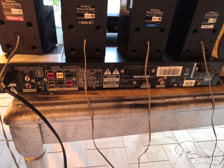 Домашний кинотеатр pioneer 5.1 DCS 590K