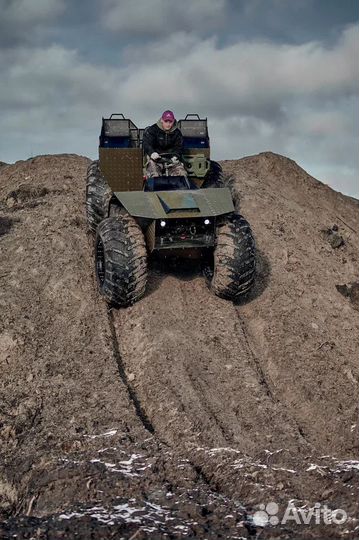 Вездеход Каракат Болотоход Переломка