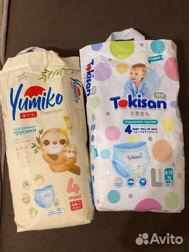 Подгузники трусики 4