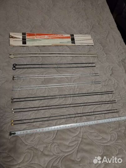 Спицы для вязания СССР, нитки Тюльпан СССР