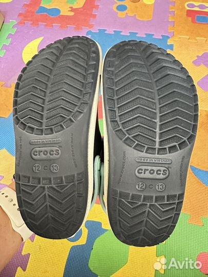 Crocs сабо на мальчика, б/у, р-р 29-30