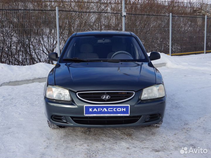 Hyundai Accent 1.5 AT, 2008, 187 348 км