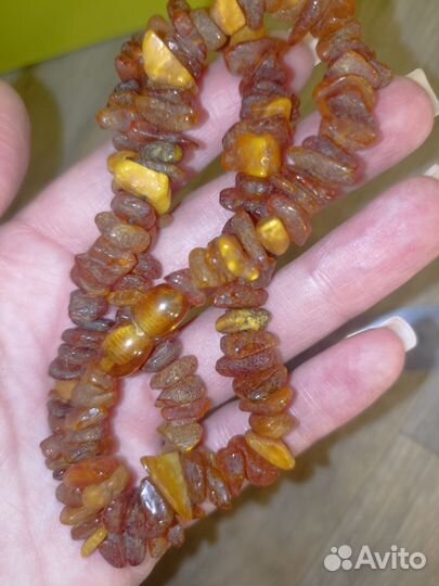 Бусы янтарь СССР