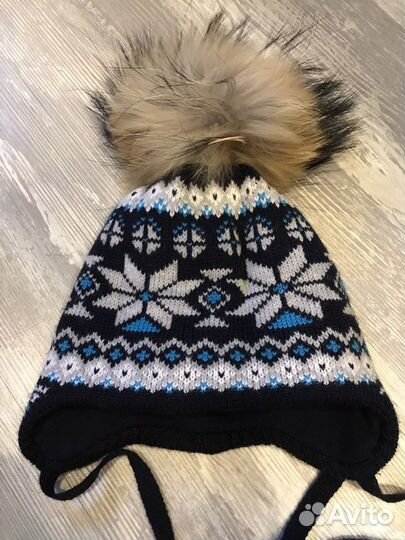 Шапка зима baby go 44-46