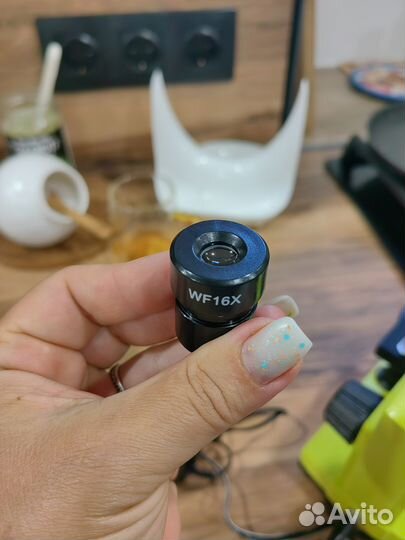 Микроскоп Levenhuk Rainbow 2L plus Lime\Лайм