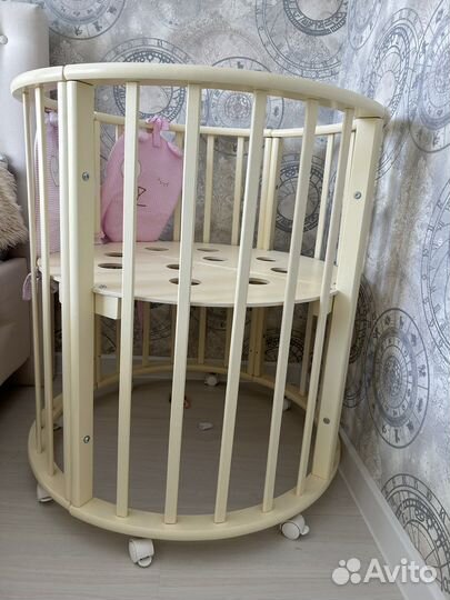 Детская кровать круглая