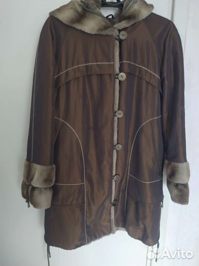 Куртка с экомехом внутри