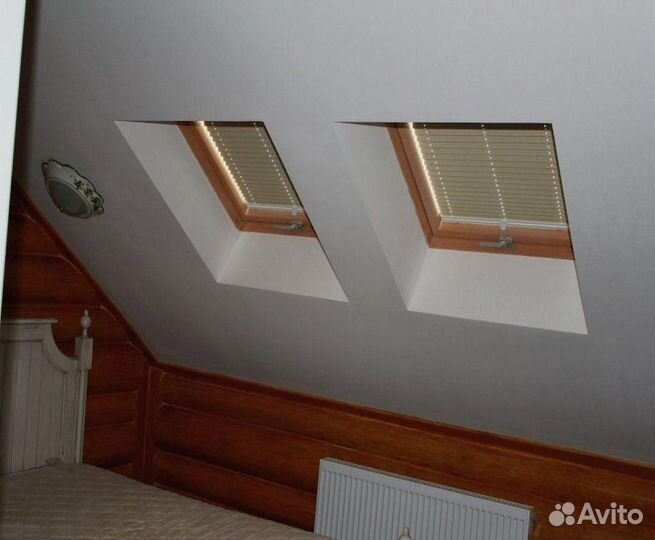Жалюзи на мансардные окна