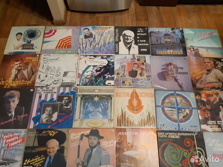 Виниловые пластинки СССР