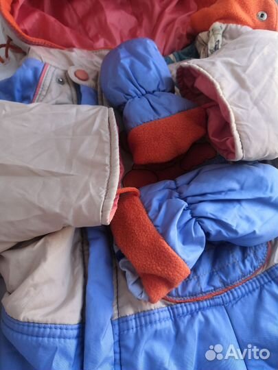 Зимний комбинезон для мальчика