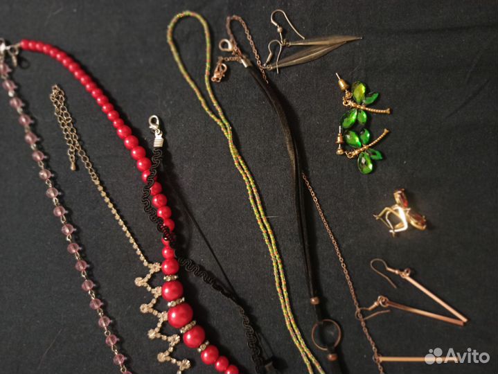 Бижутерия пакетом (15 штук)