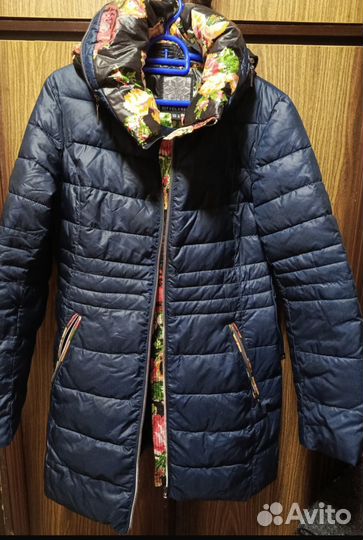 Пуховик женский теплый