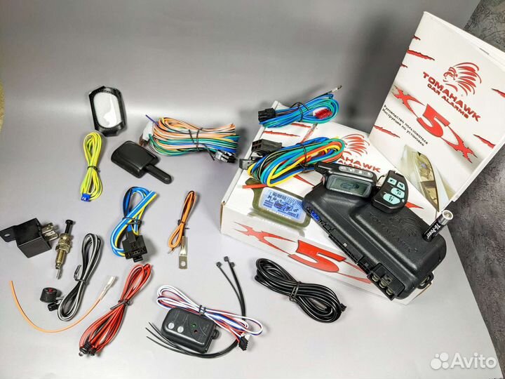 Автосигнализация с автозапуском Tomahawk Х5 новая