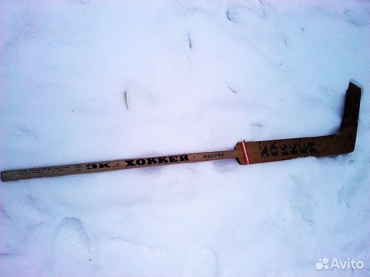 Клюшка хоккейная шайба советские