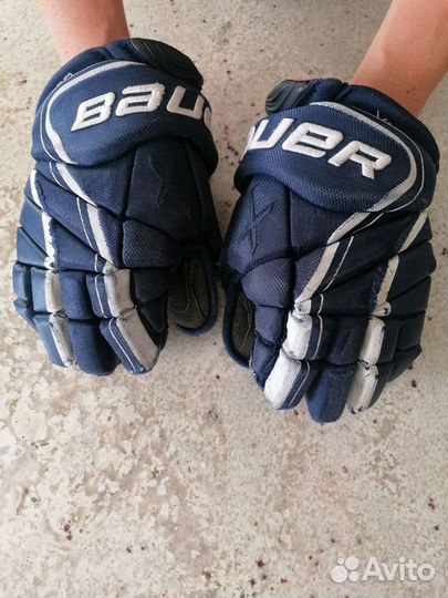 Краги Bauer 1 x lite хоккейные размер 10