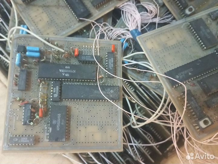 Материнская плата с процессором и памятью