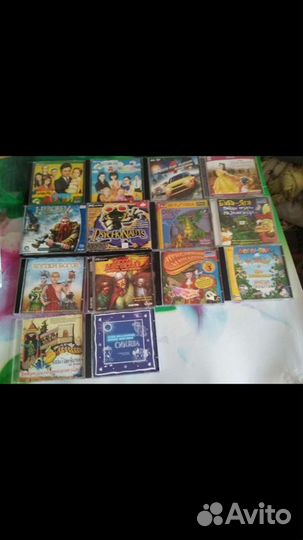 Сд диски игры, музыка, решебники