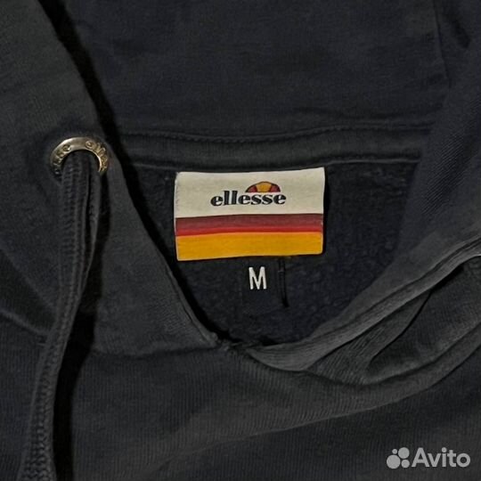 С большим лого худи Ellesse оригинал