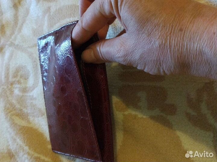 Обложка для паспорта натуральная кожа