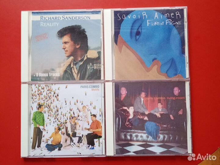 CD диски французская эстрада