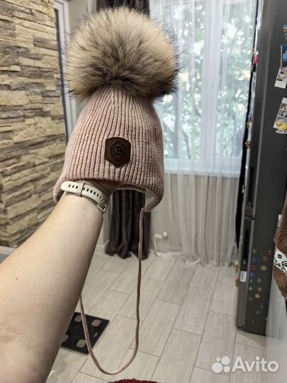 Шапка зимняя для девочки