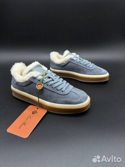 Кеды женские зимние на меху Loro Piana 36-41