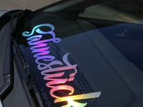 Голографические наклейки на авто