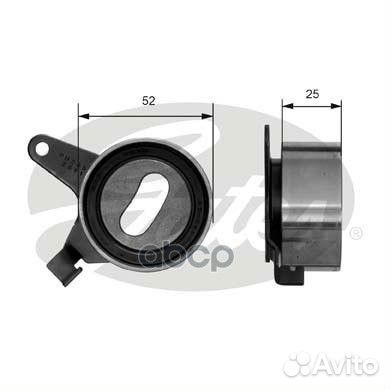 Натяжной ролик привода грм PowerGrip T41031 Gates