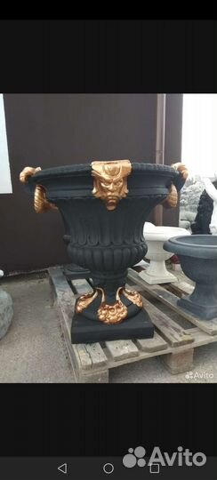 Бетонные фигуры для сада